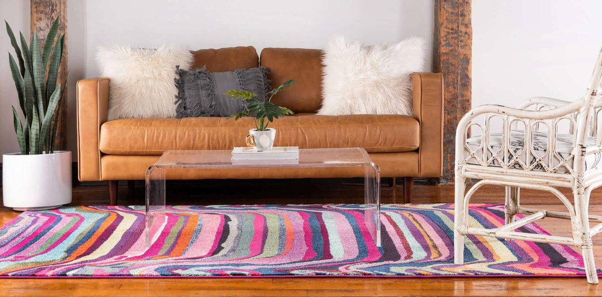 Rechteck Teppich Spectrum in Mehrfarbig von Hadorn™ - Lifestyle Image