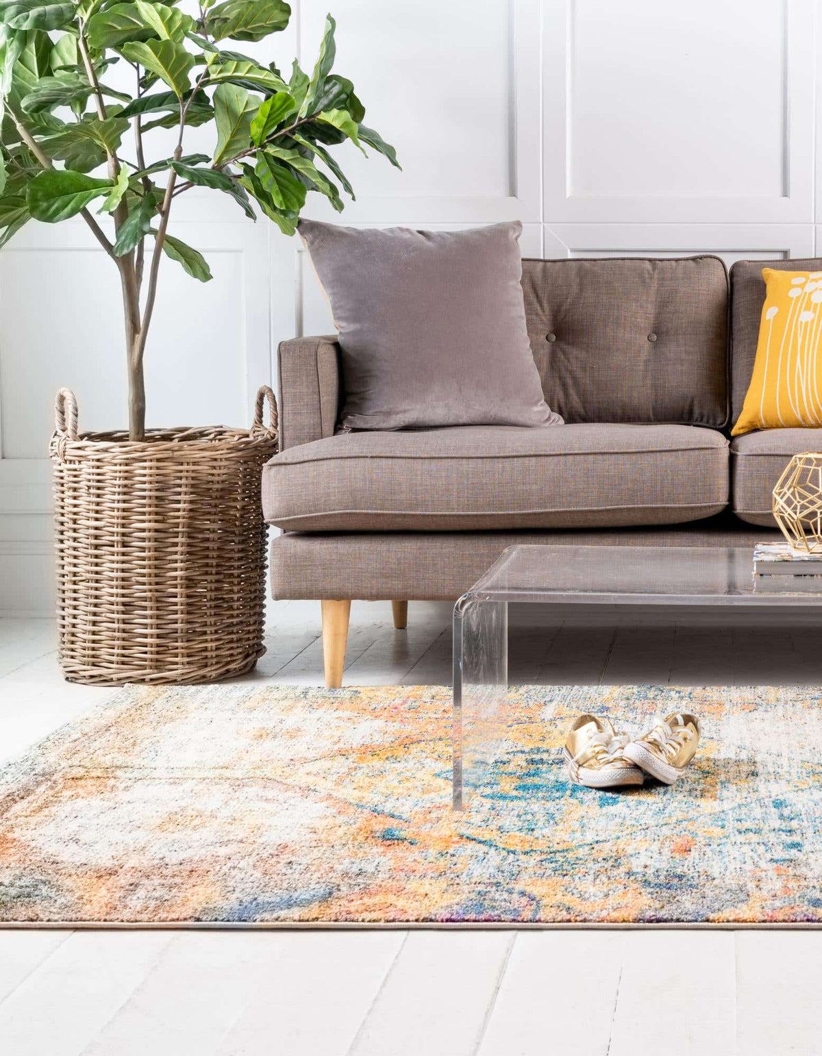 Rechteck Teppich Alta in Beige von Hadorn™ - Lifestyle Image