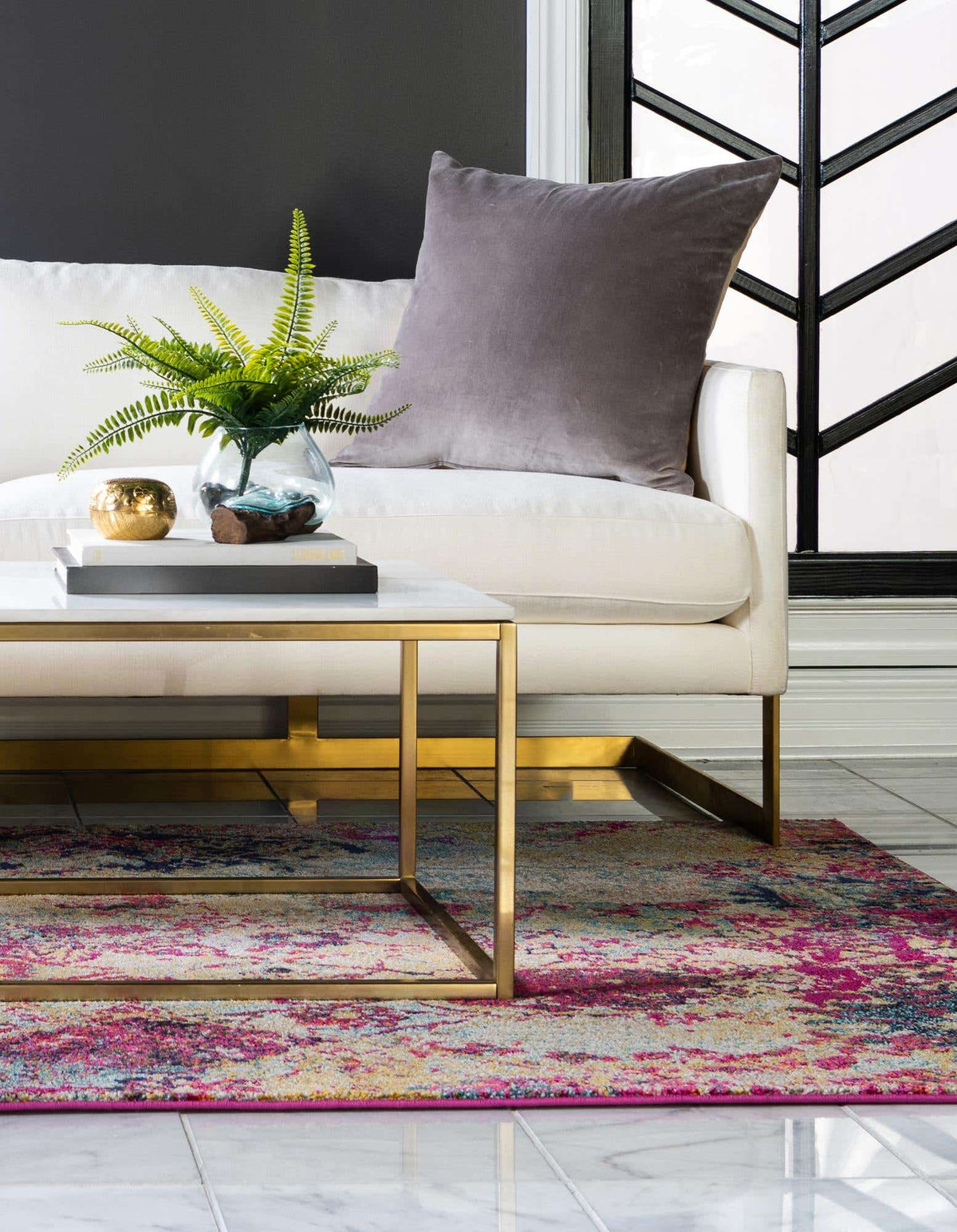 Rechteck Teppich Alta in Mehrfarbig von Hadorn™ - Lifestyle Image