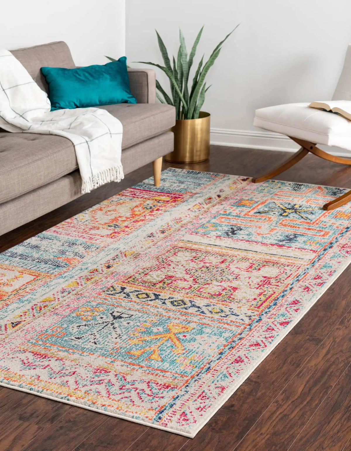 Rechteck Teppich Alta in Mehrfarbig von Hadorn™ - Lifestyle Image