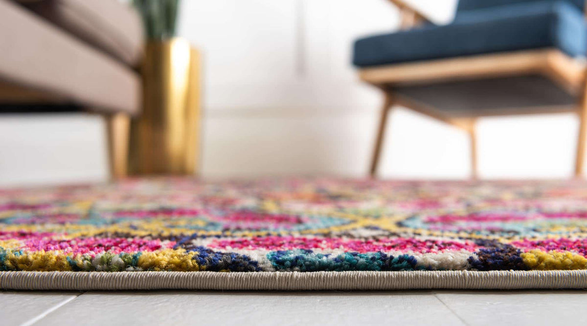 Rund Teppich Arte in Mehrfarbig von Hadorn™ - Lifestyle Image