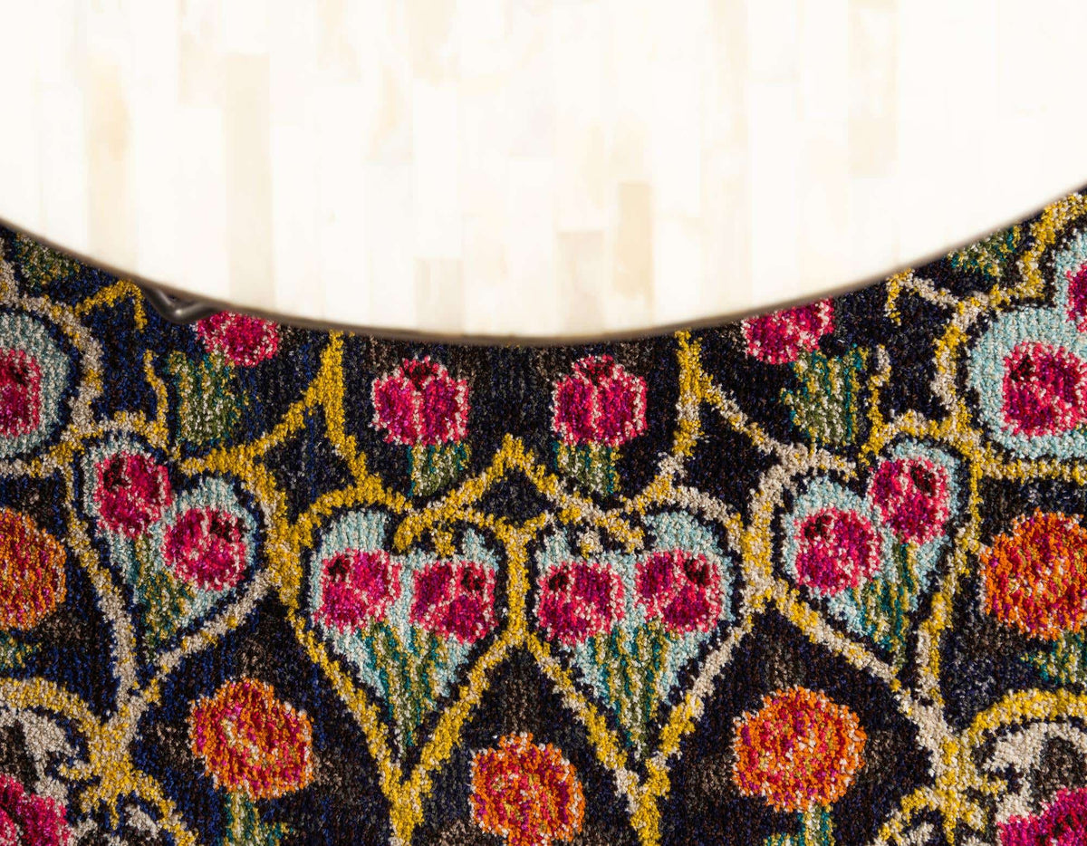 Rund Teppich Arte in Mehrfarbig von Hadorn™ - Lifestyle Image