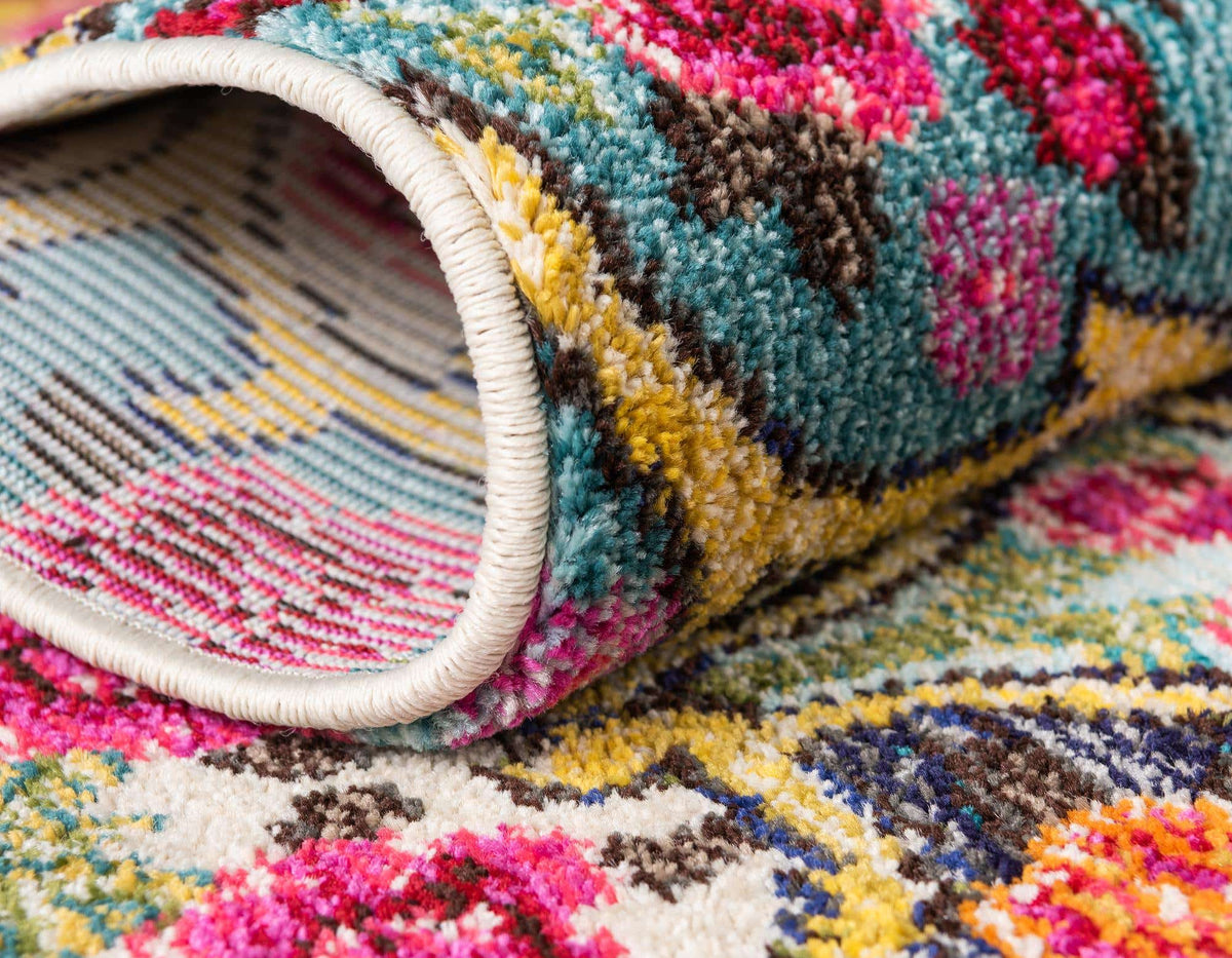 Rund Teppich Arte in Mehrfarbig von Hadorn™ - Lifestyle Image