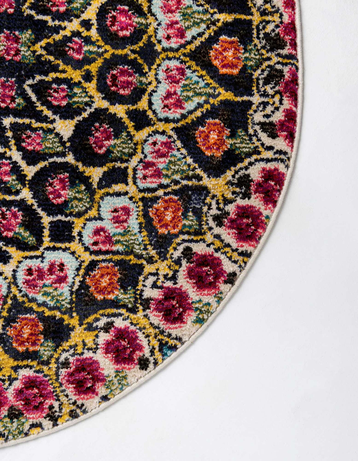 Rund Teppich Arte in Mehrfarbig von Hadorn™ - Lifestyle Image