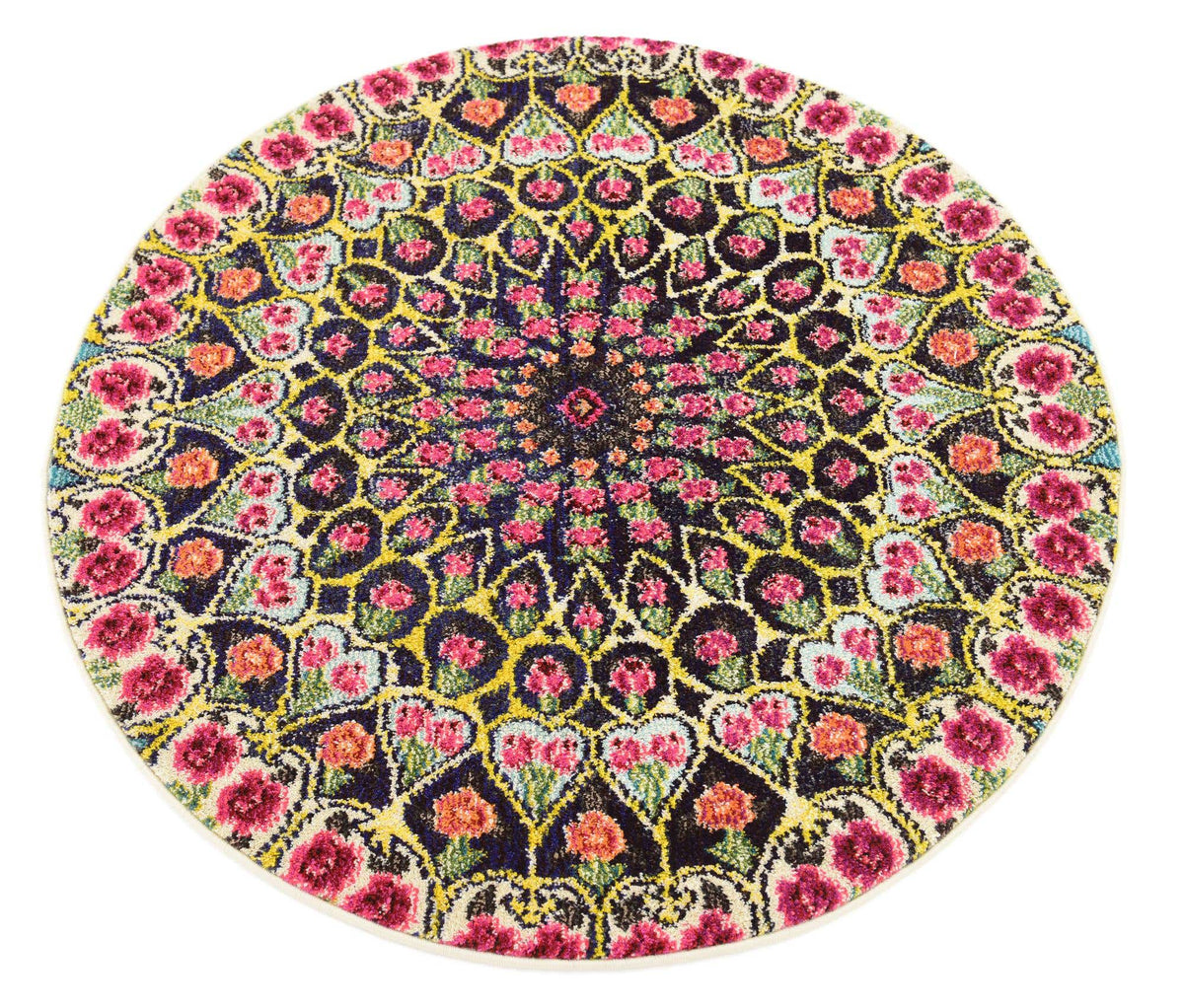 Rund Teppich Arte in Mehrfarbig von Hadorn™ - Lifestyle Image