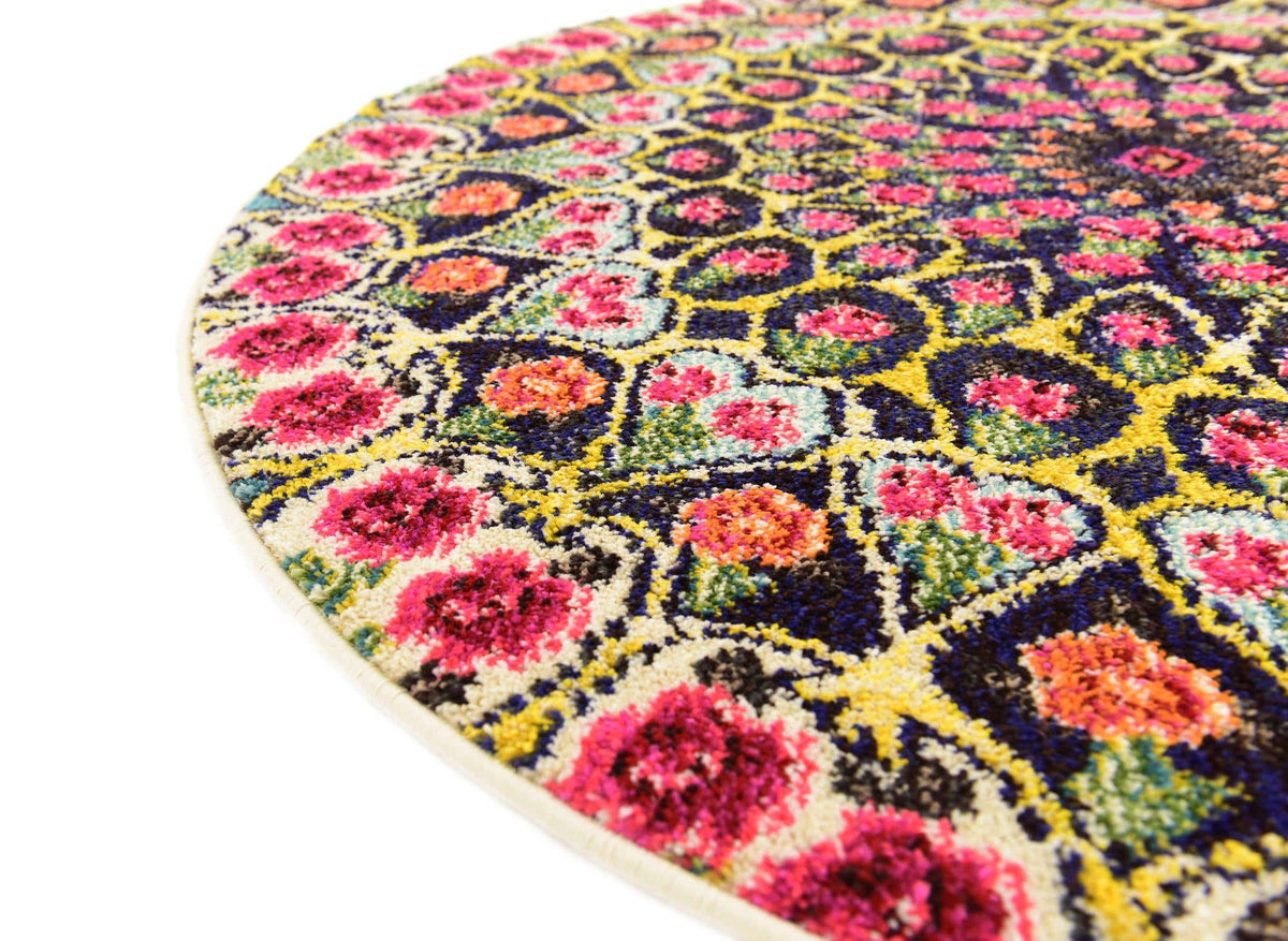 Rund Teppich Arte in Mehrfarbig von Hadorn™ - Lifestyle Image