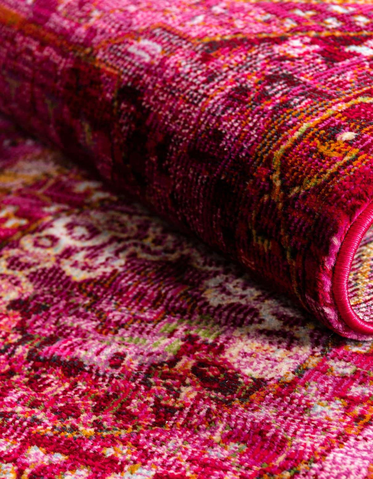 Rechteck Teppich Havana in Rosa von Hadorn™ - Lifestyle Image