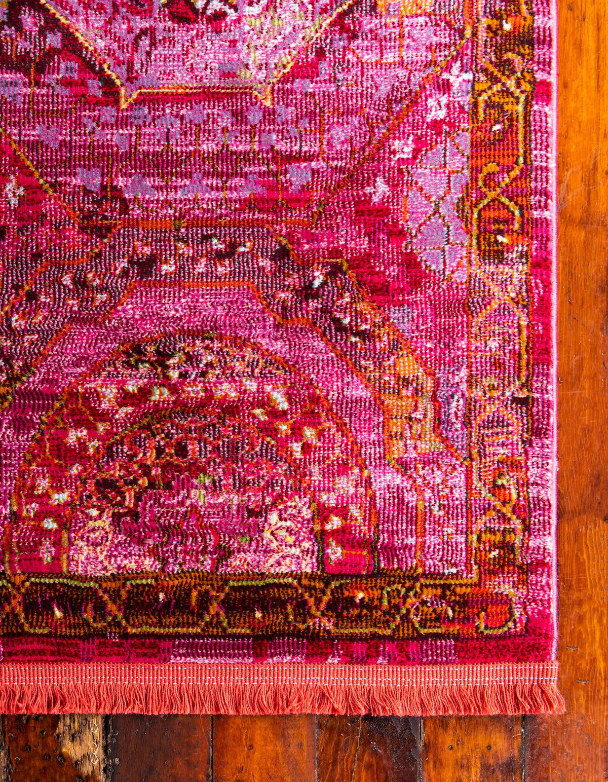 Rechteck Teppich Havana in Rosa von Hadorn™ - Lifestyle Image