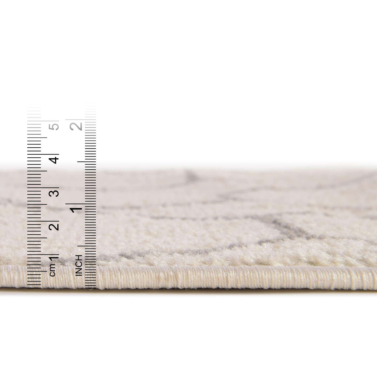 Rechteck Teppich Trellis Frieze in Elfenbein von Hadorn™ - Lifestyle Image