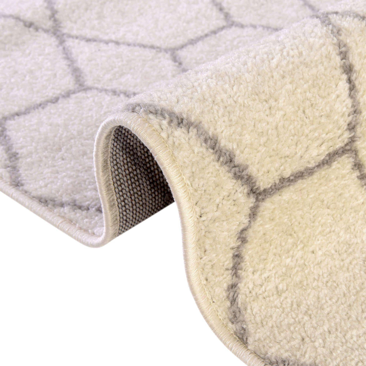 Rechteck Teppich Trellis Frieze in Beige von Hadorn™ - Lifestyle Image