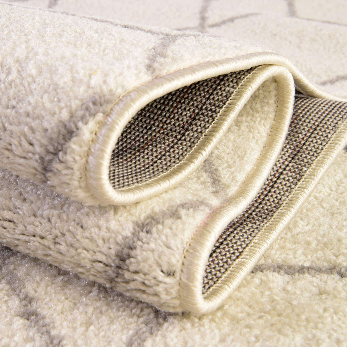 Rechteck Teppich Trellis Frieze in Beige von Hadorn™ - Lifestyle Image