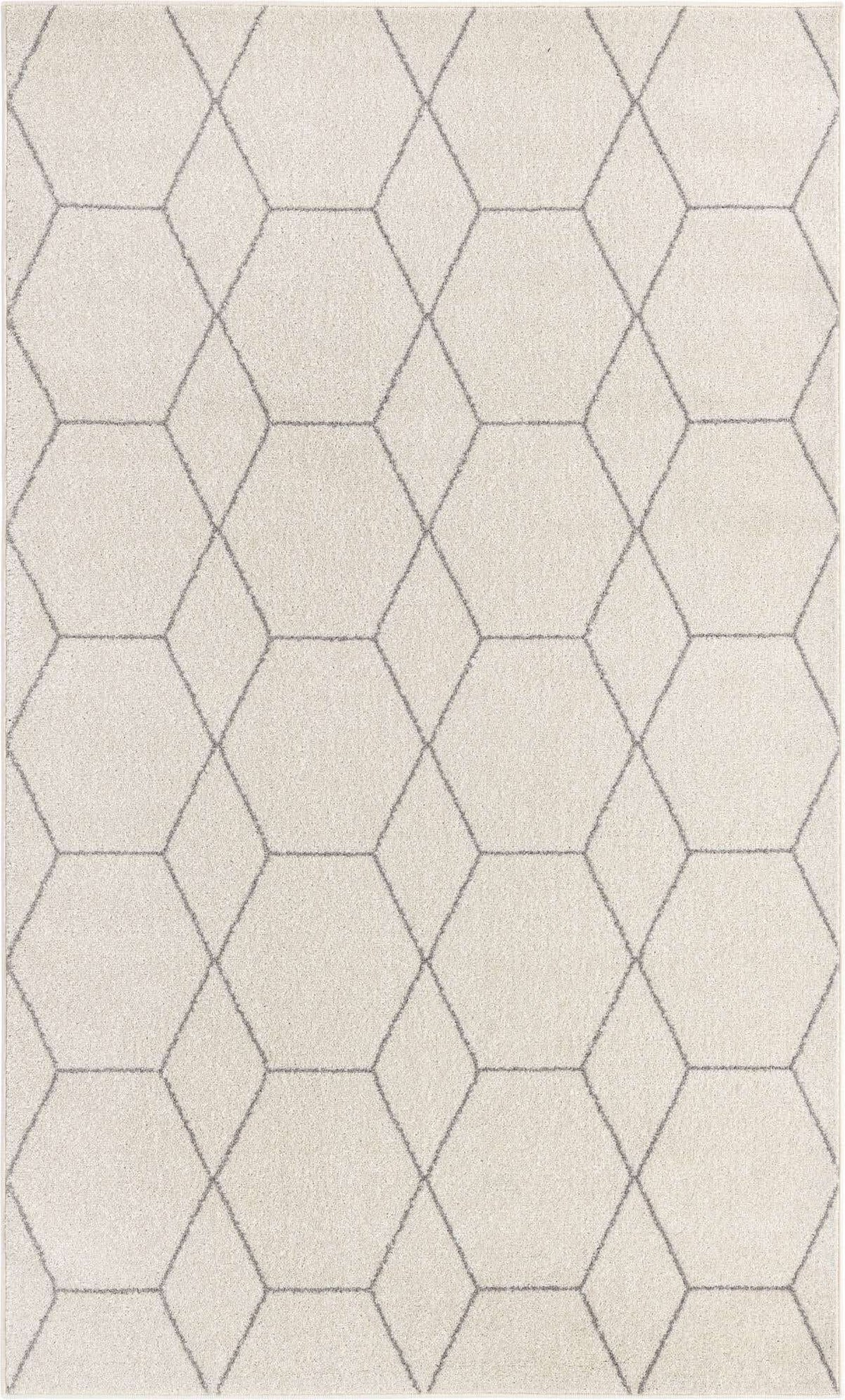 Rechteck Teppich Trellis Frieze in Beige von Hadorn™ - Lifestyle Image