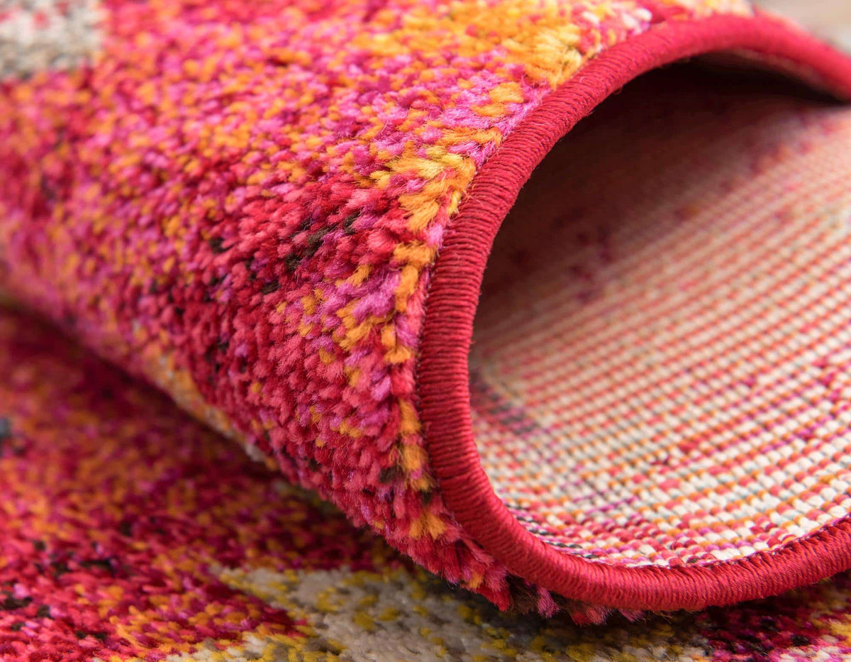 Rechteck Teppich Santa Fe in Rot von Hadorn™ - Lifestyle Image