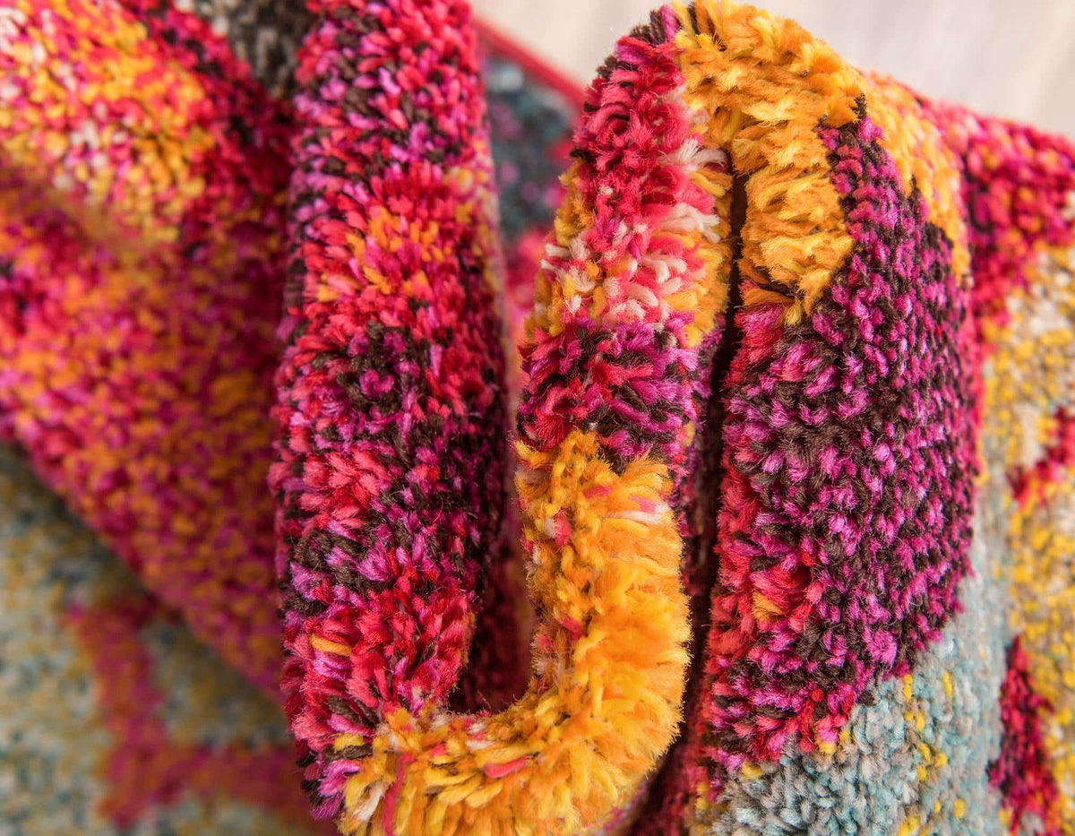 Rechteck Teppich Santa Fe in Rot von Hadorn™ - Lifestyle Image