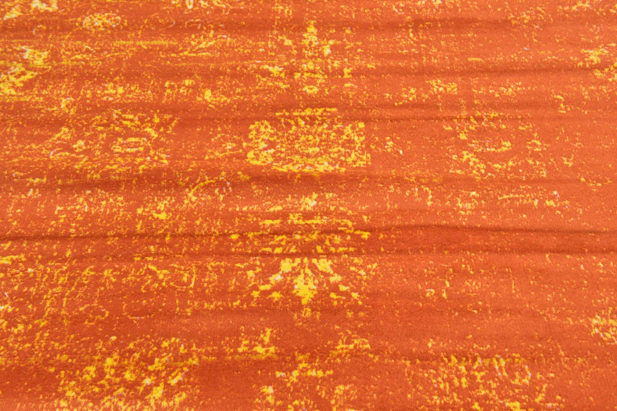 Quadratisch Teppich Monaco in Orange von Hadorn™ - Lifestyle Image