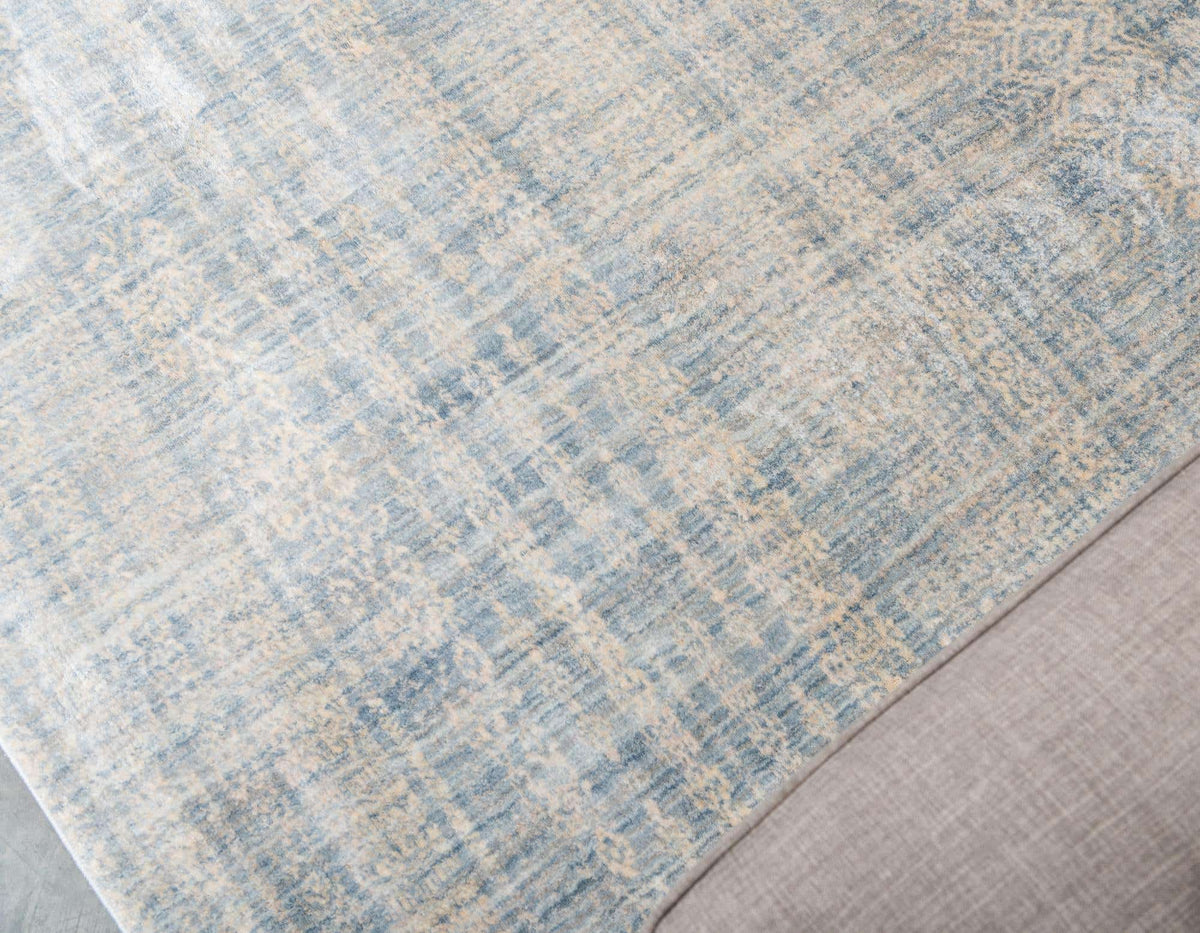 Rechteck Teppich Solaris in Silber fog von Hadorn™ - Lifestyle Image