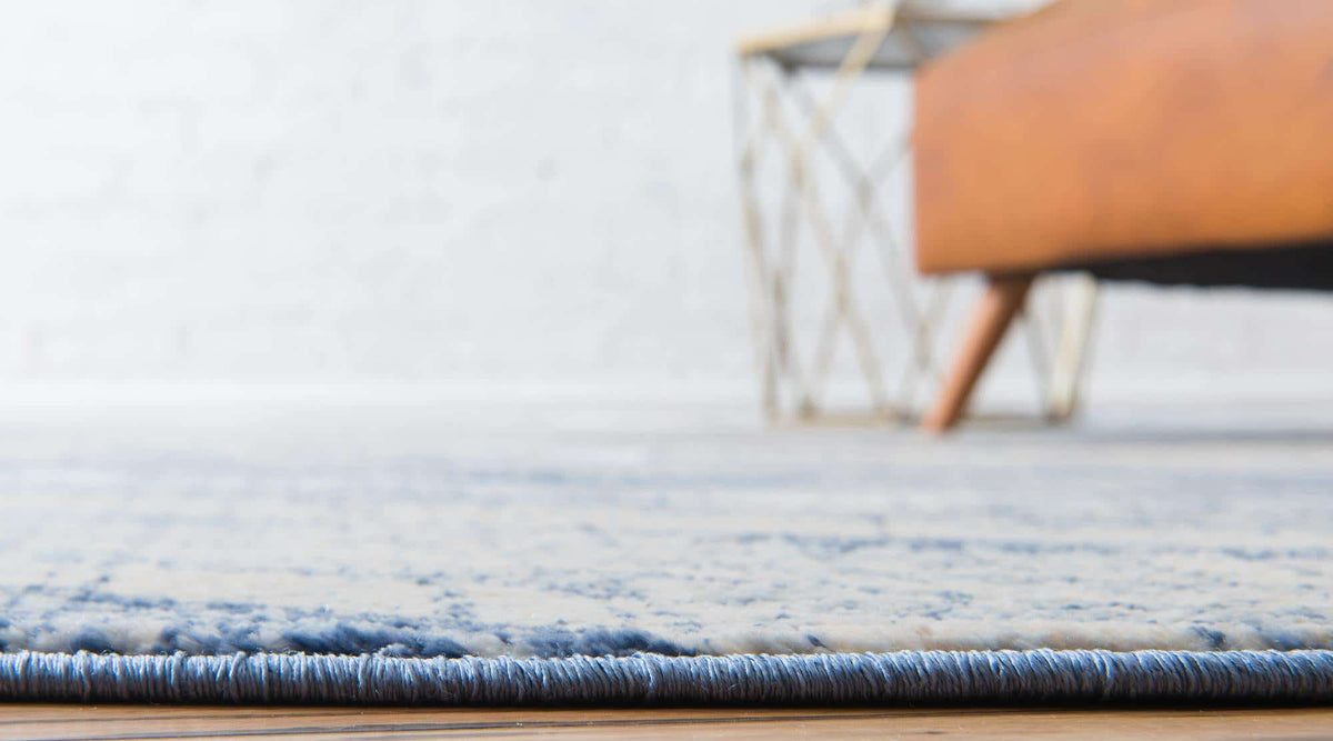 Rechteck Teppich Solaris in Blau von Hadorn™ - Lifestyle Image