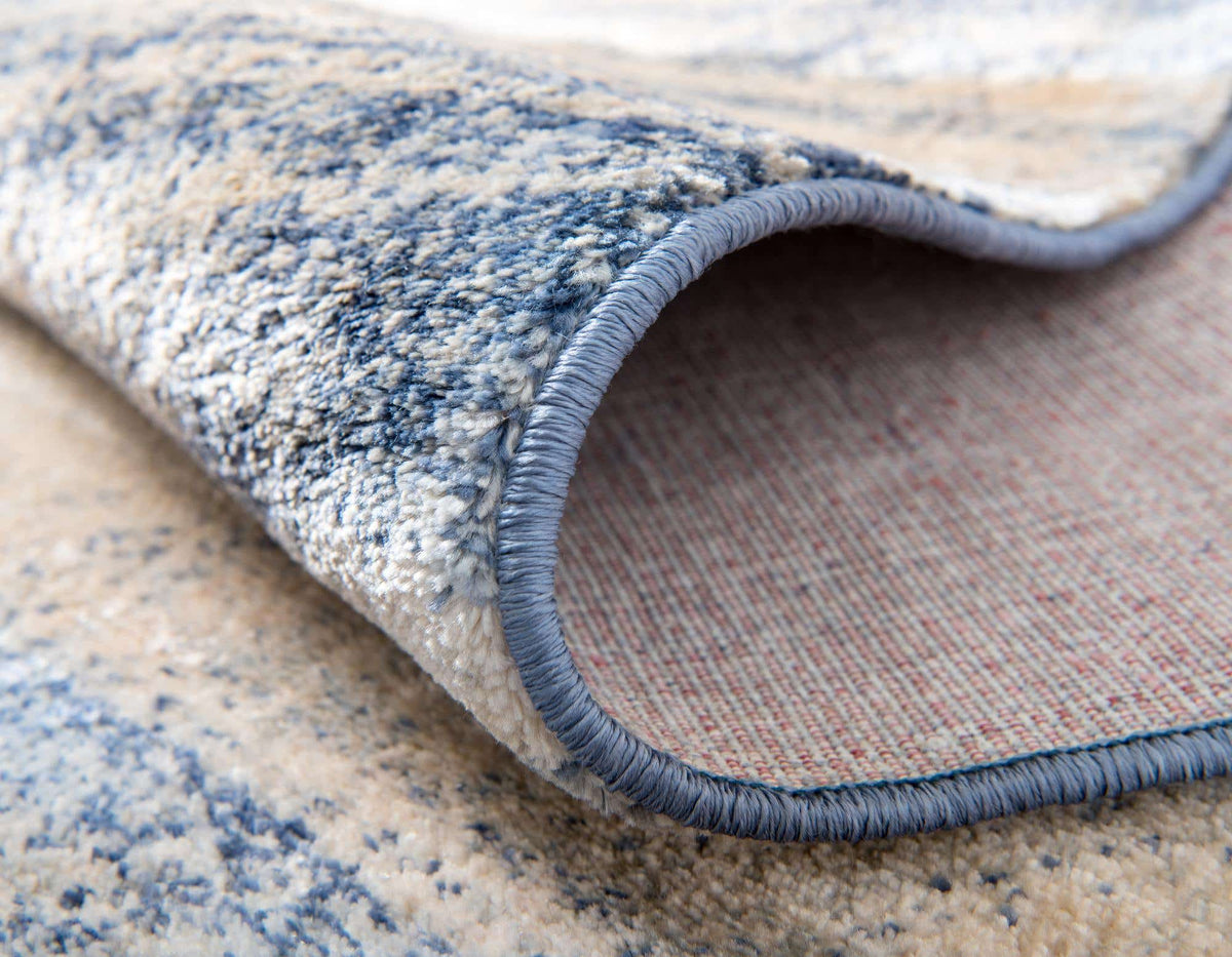 Rechteck Teppich Solaris in Blau von Hadorn™ - Lifestyle Image