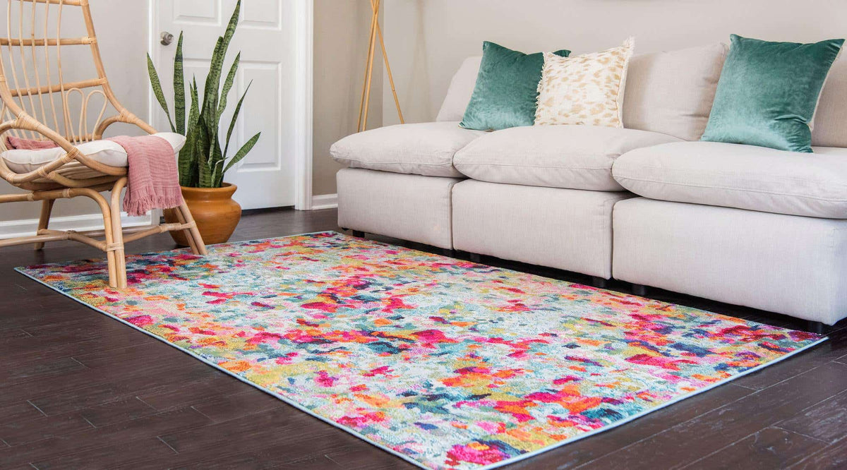 Rechteck Teppich Spectrum in Mehrfarbig von Hadorn™ - Lifestyle Image