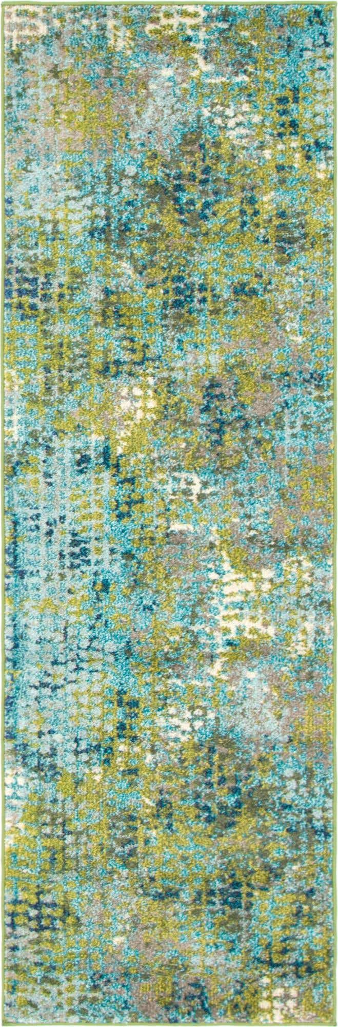 Läufer Teppich Spectrum in Blau von Hadorn™ - Lifestyle Image