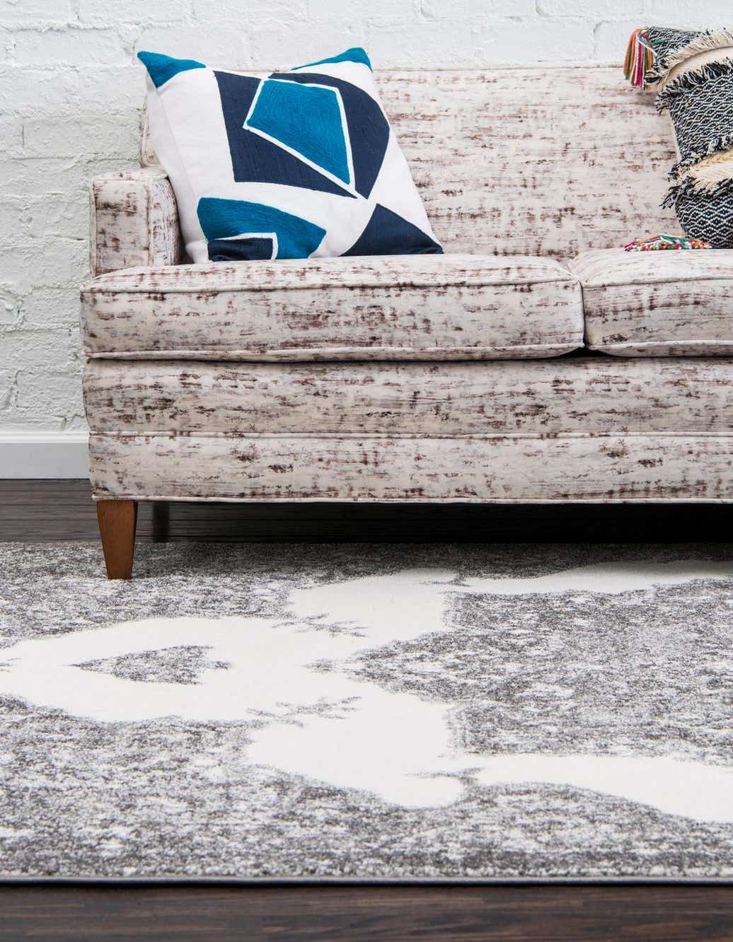 Rechteck Teppich Venice in Grau von Hadorn™ - Lifestyle Image