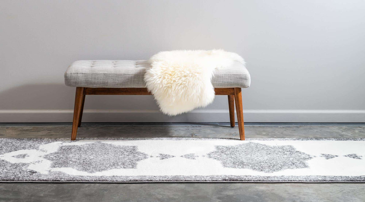 Läufer Teppich Venice in Grau von Hadorn™ - Lifestyle Image