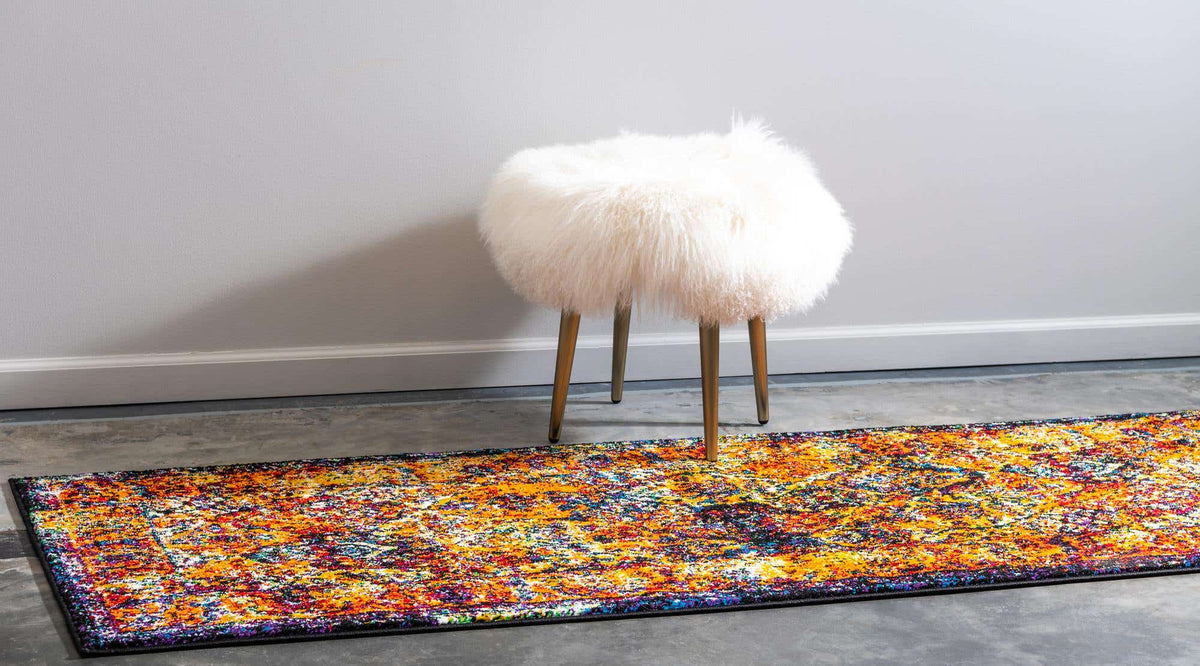 Läufer Teppich Venice in Orange von Hadorn™ - Lifestyle Image