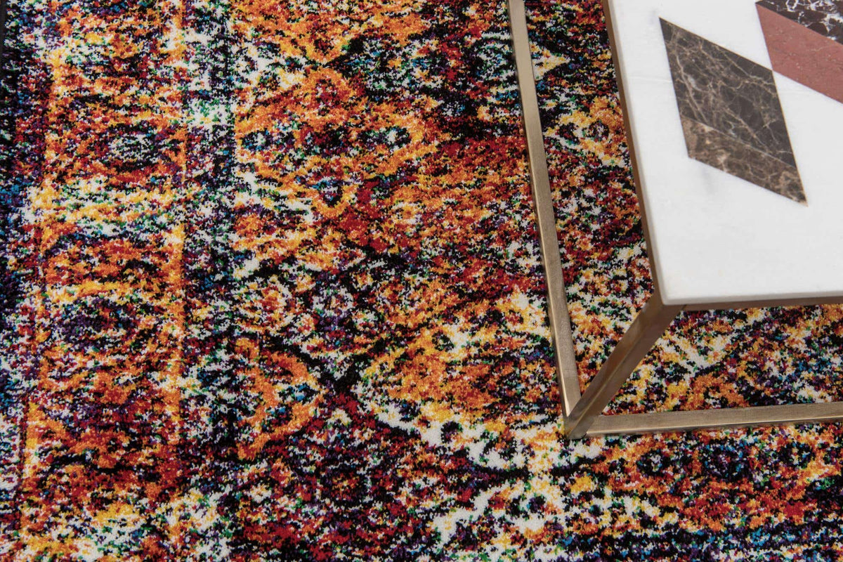Läufer Teppich Venice in Orange von Hadorn™ - Lifestyle Image