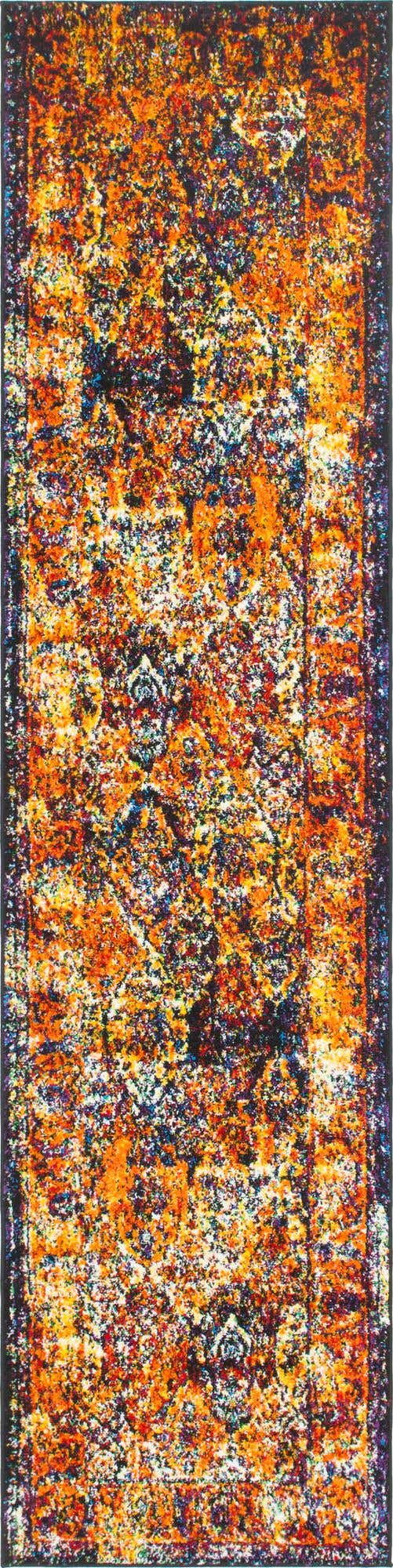 Läufer Teppich Venice in Orange von Hadorn™ - Lifestyle Image