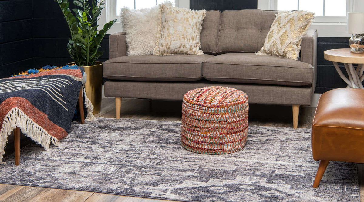 Rechteck Teppich Madrid in Grau von Hadorn™ - Lifestyle Image