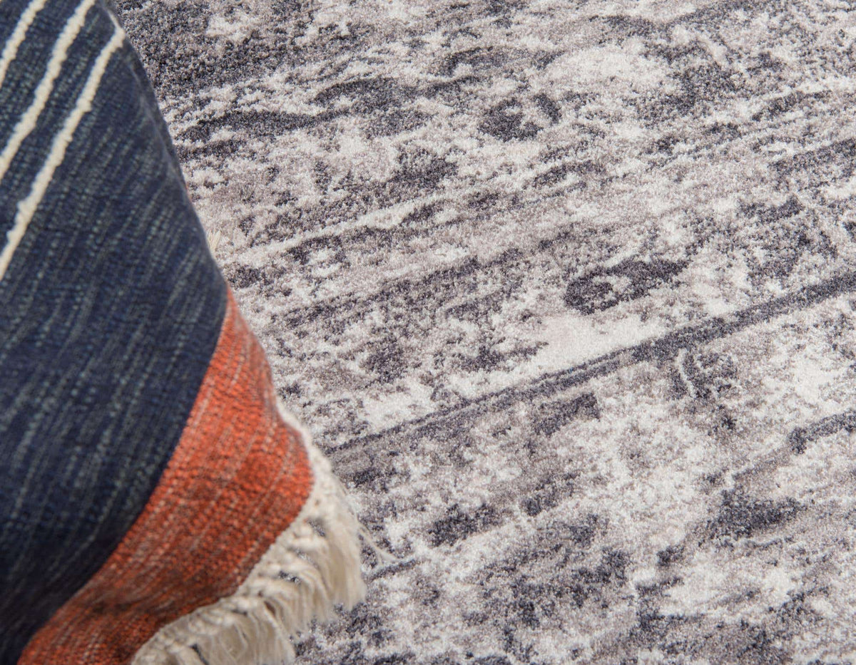 Rechteck Teppich Madrid in Grau von Hadorn™ - Lifestyle Image