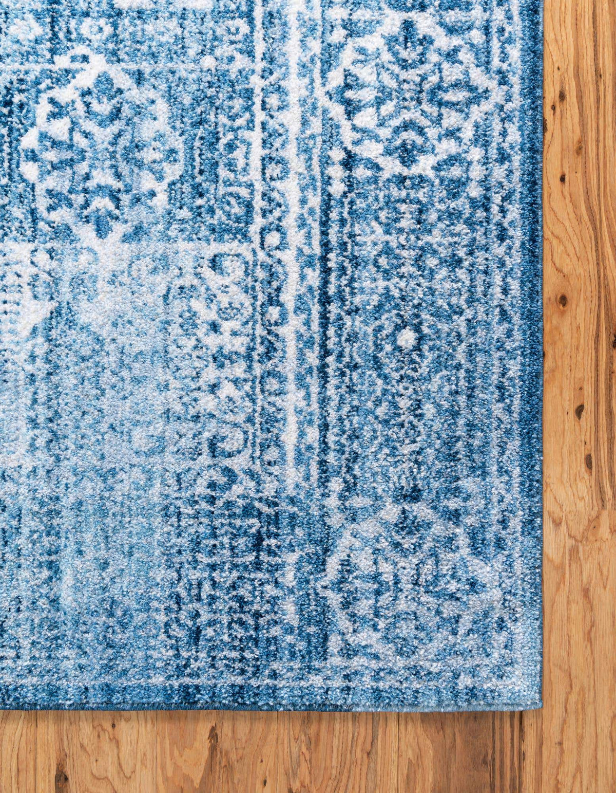 Rechteck Teppich Brooklyn in Blau von Hadorn™ - Lifestyle Image