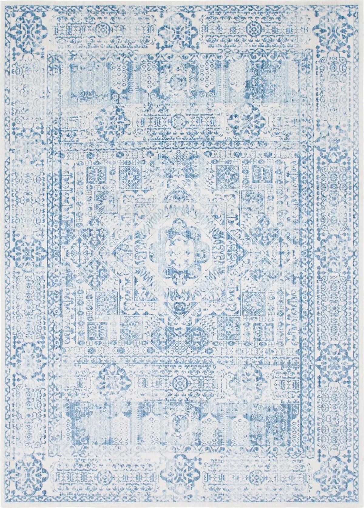 Rechteck Teppich Brooklyn in Hellblau von Hadorn™ - Lifestyle Image
