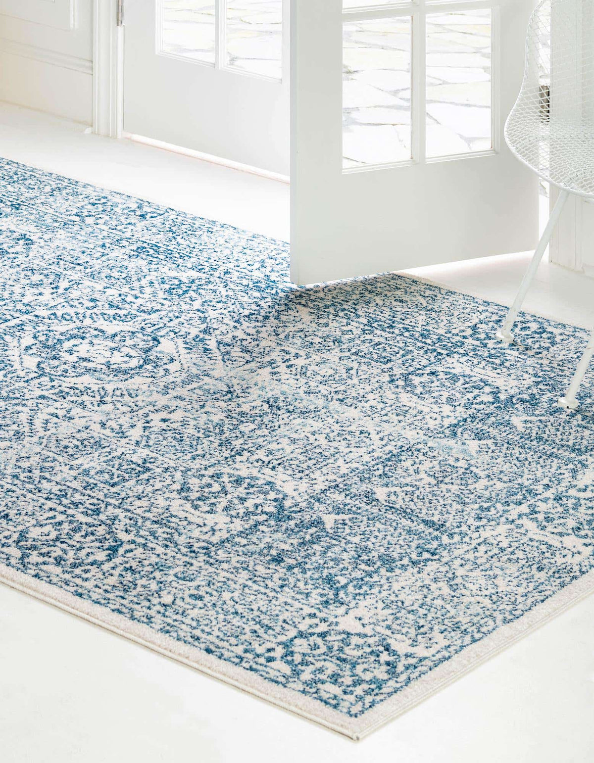 Rechteck Teppich Brooklyn in Hellblau von Hadorn™ - Lifestyle Image