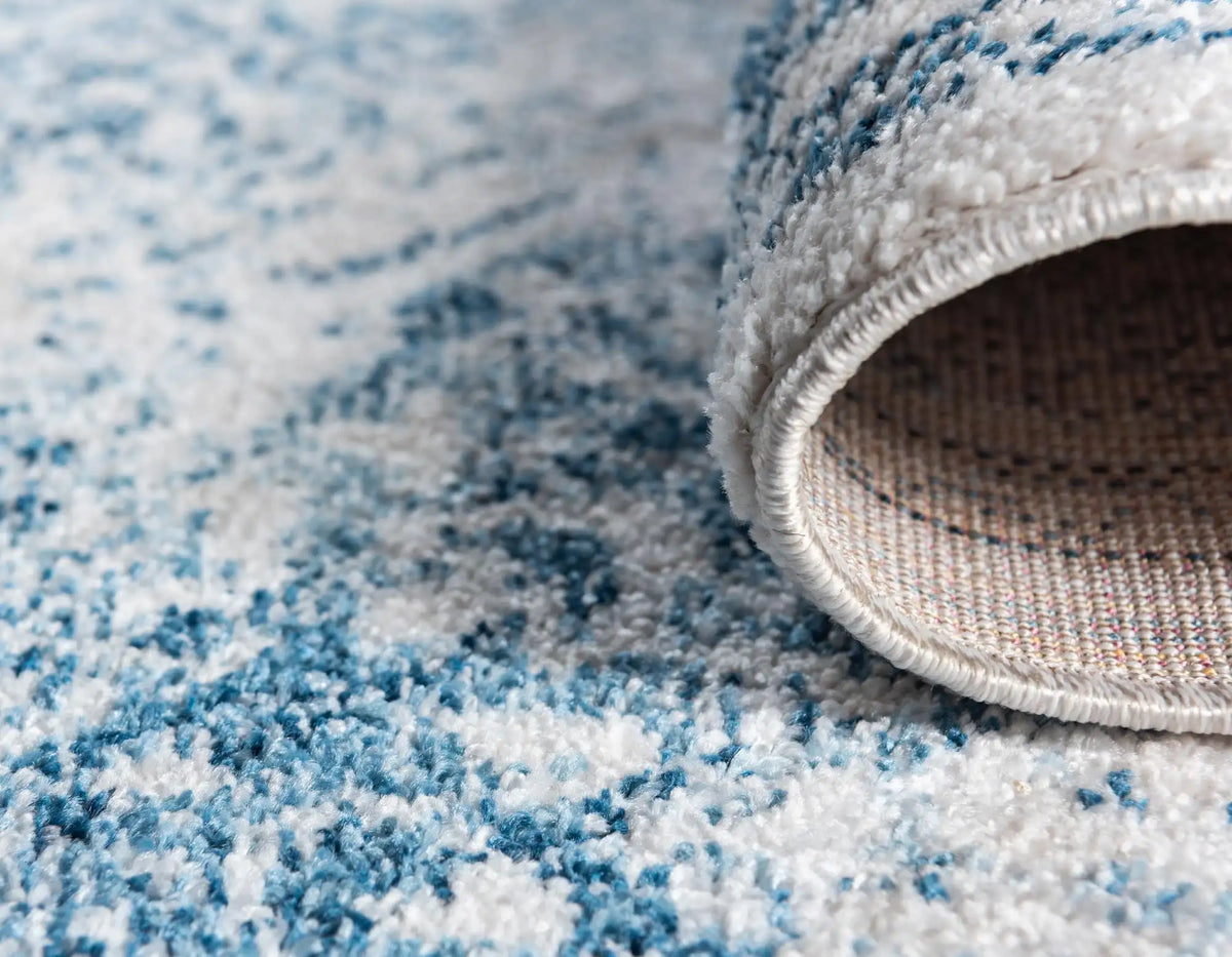 Rechteck Teppich Brooklyn in Hellblau von Hadorn™ - Lifestyle Image