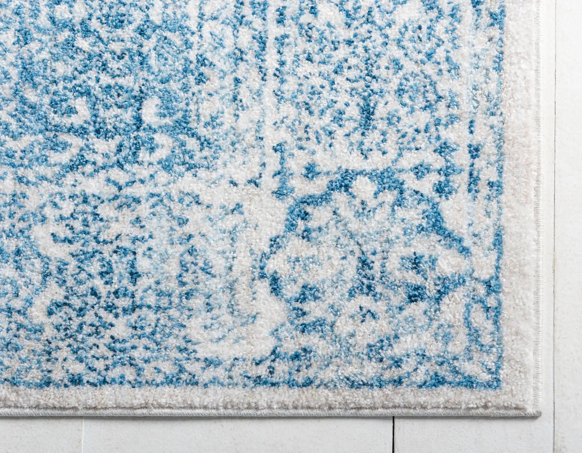 Rechteck Teppich Brooklyn in Hellblau von Hadorn™ - Lifestyle Image