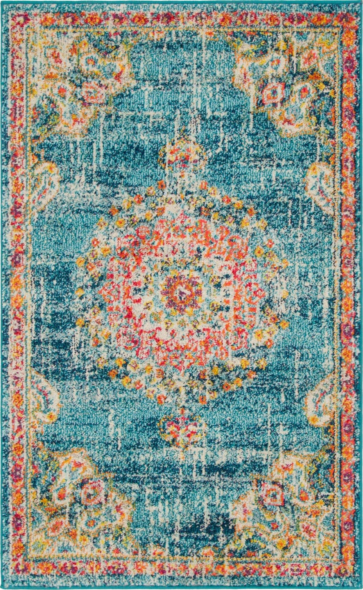 Rechteck Teppich Carrington in Blau von Hadorn™ - Lifestyle Image
