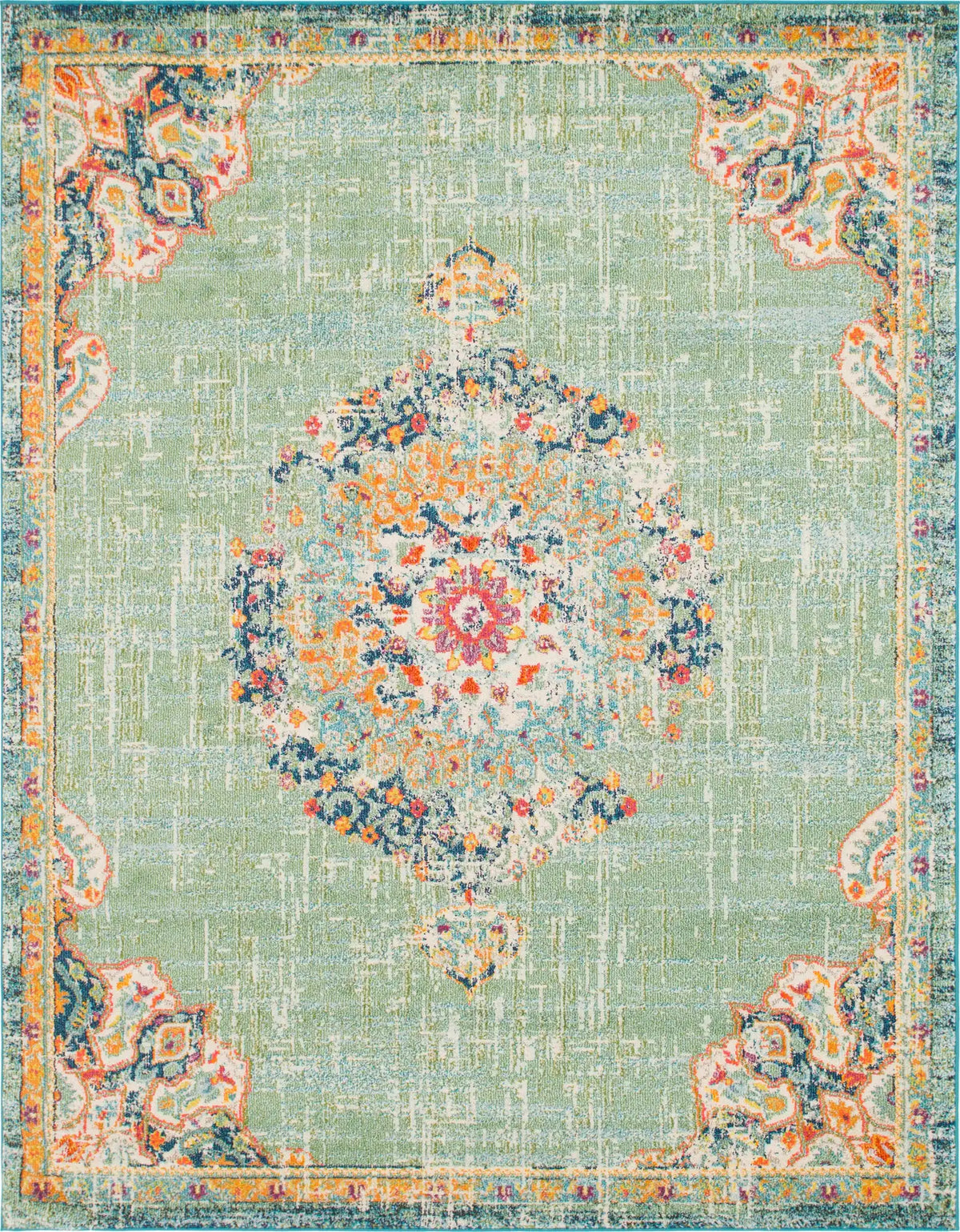 Rechteck Teppich Carrington in Grün von Hadorn™ - Lifestyle Image