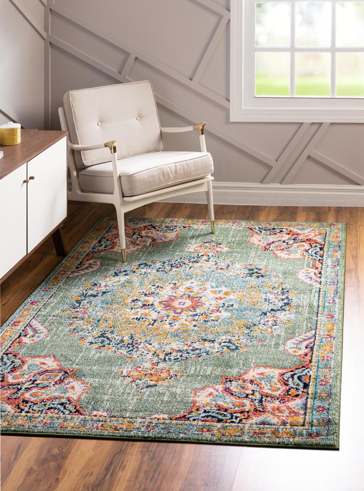 Rechteck Teppich Carrington in Grün von Hadorn™ - Lifestyle Image