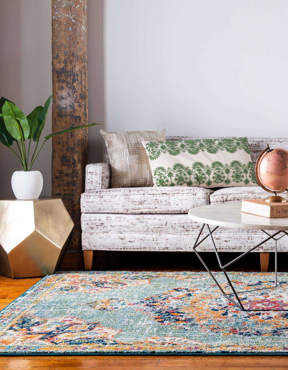Rechteck Teppich Carrington in Grün von Hadorn™ - Lifestyle Image