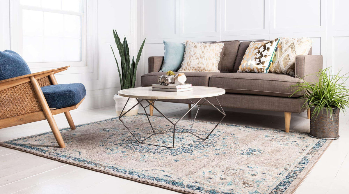 Rechteck Teppich Carrington in Grau von Hadorn™ - Lifestyle Image
