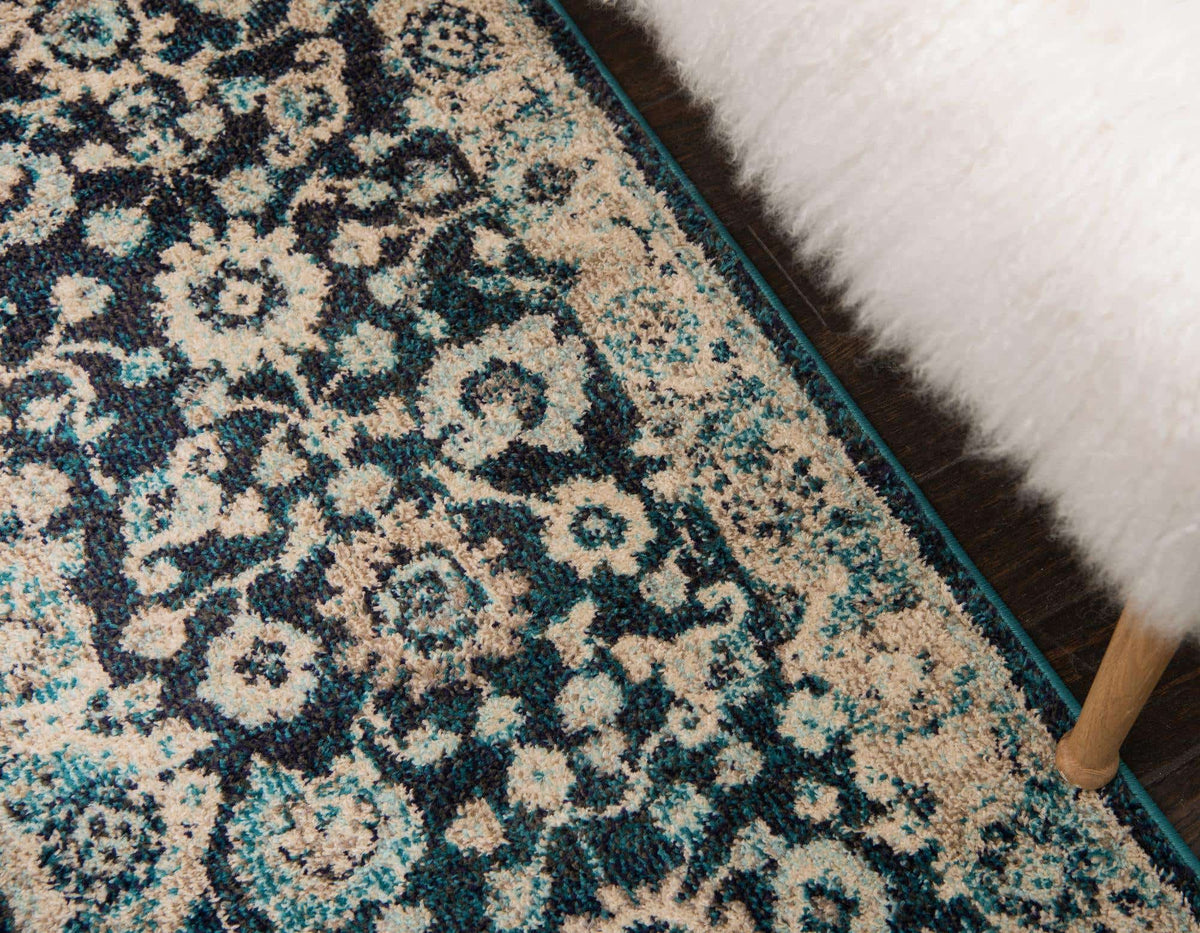 Läufer Teppich Carrington in Blau von Hadorn™ - Lifestyle Image