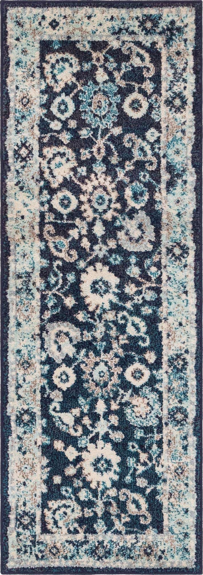 Läufer Teppich Carrington in Blau von Hadorn™ - Lifestyle Image