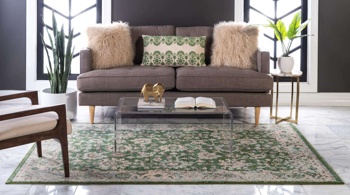 Rechteck Teppich Carrington in Grün von Hadorn™ - Lifestyle Image
