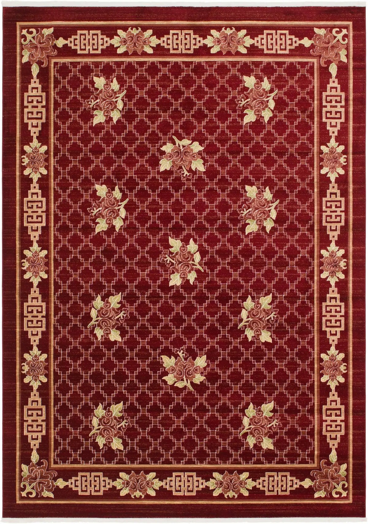 Rechteck Teppich Pao Tou in Rot von Hadorn™ - Lifestyle Image