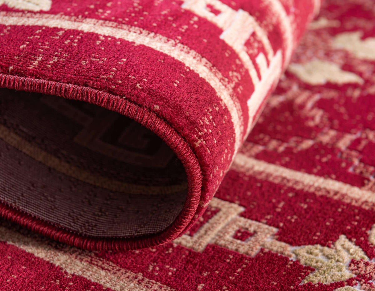 Rechteck Teppich Pao Tou in Rot von Hadorn™ - Lifestyle Image
