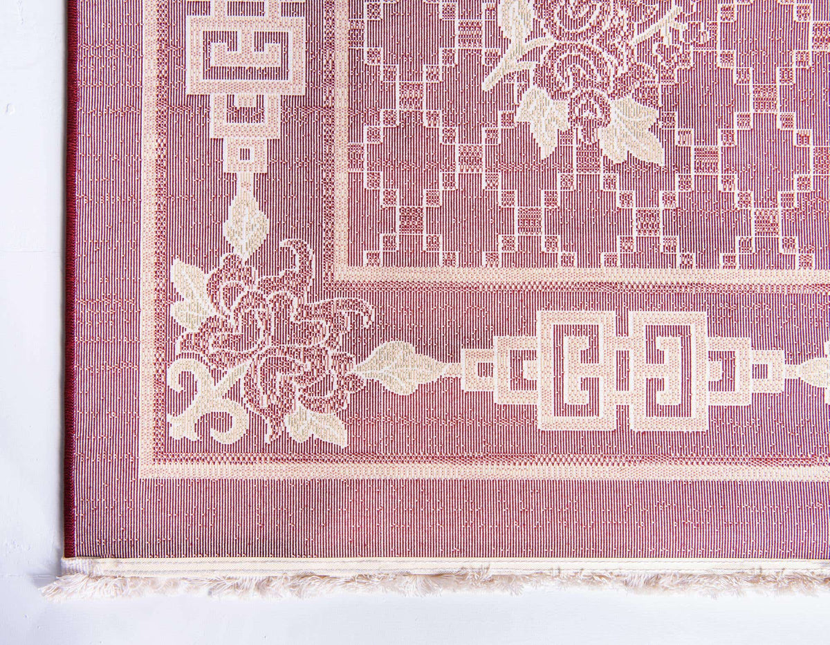 Rechteck Teppich Pao Tou in Rot von Hadorn™ - Lifestyle Image
