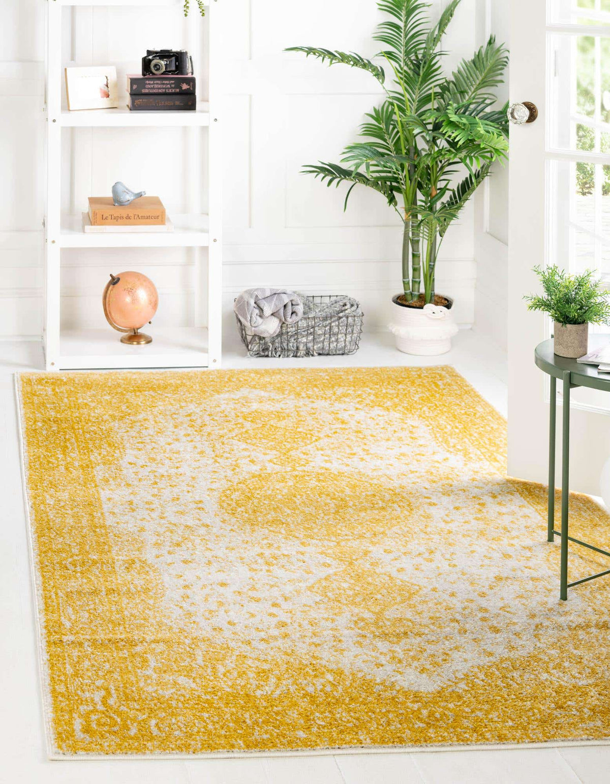 Rechteck Teppich Bexley in Gelb von Hadorn™ - Lifestyle Image