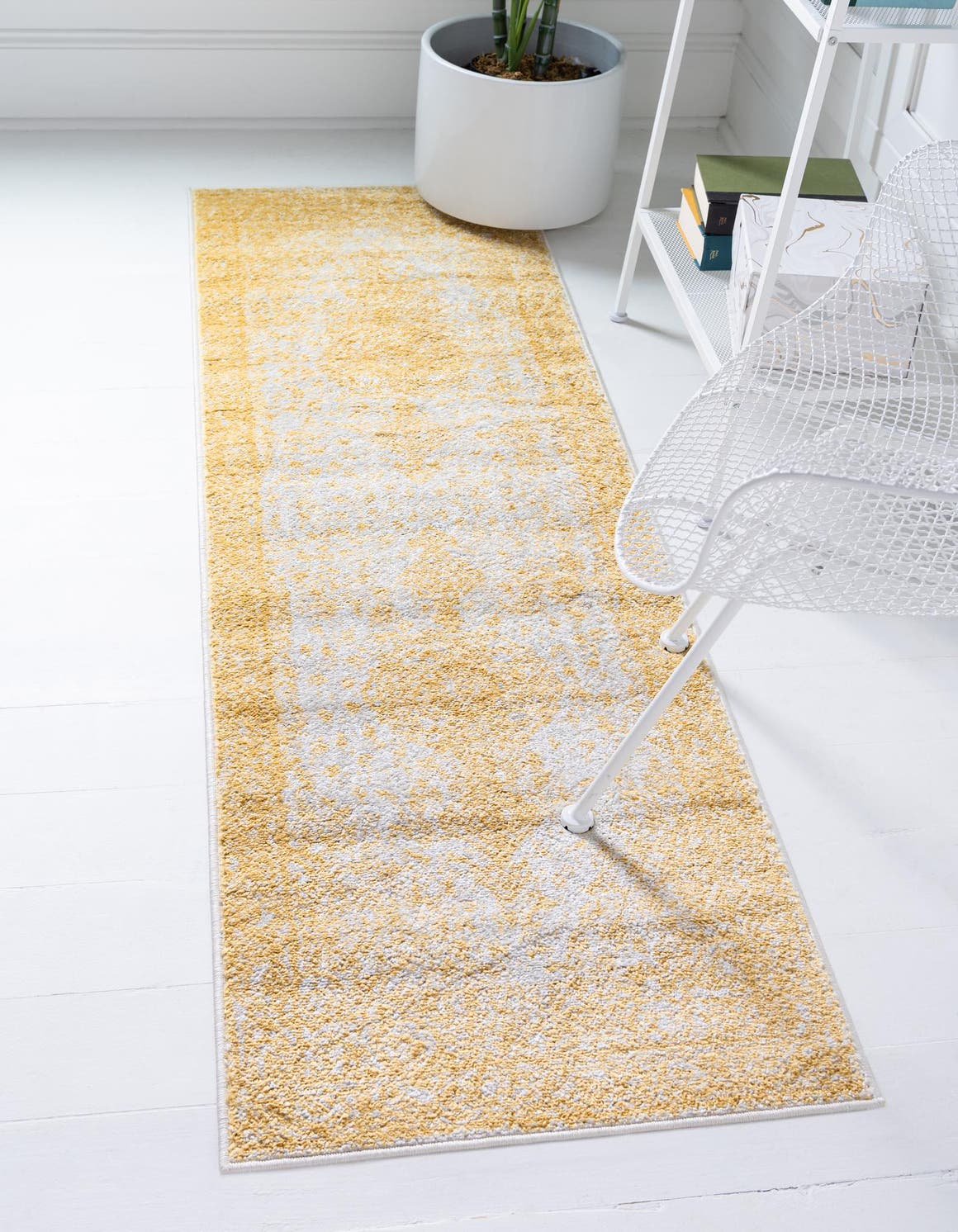 Läufer Teppich Bexley in Gelb von Hadorn™ - Lifestyle Image