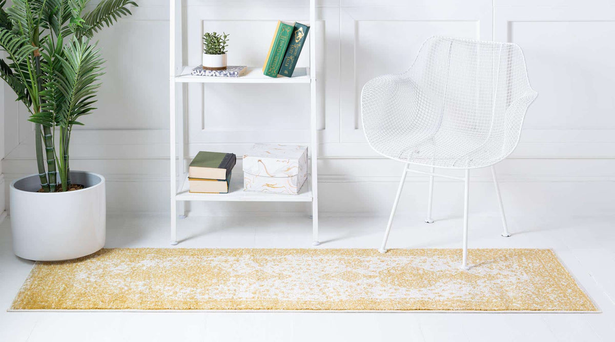 Läufer Teppich Bexley in Gelb von Hadorn™ - Lifestyle Image